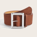 Women’s Belt Soft PU Leather - camel