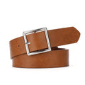 Women’S Belt Soft Pu Leather - Khaki color / 105cm