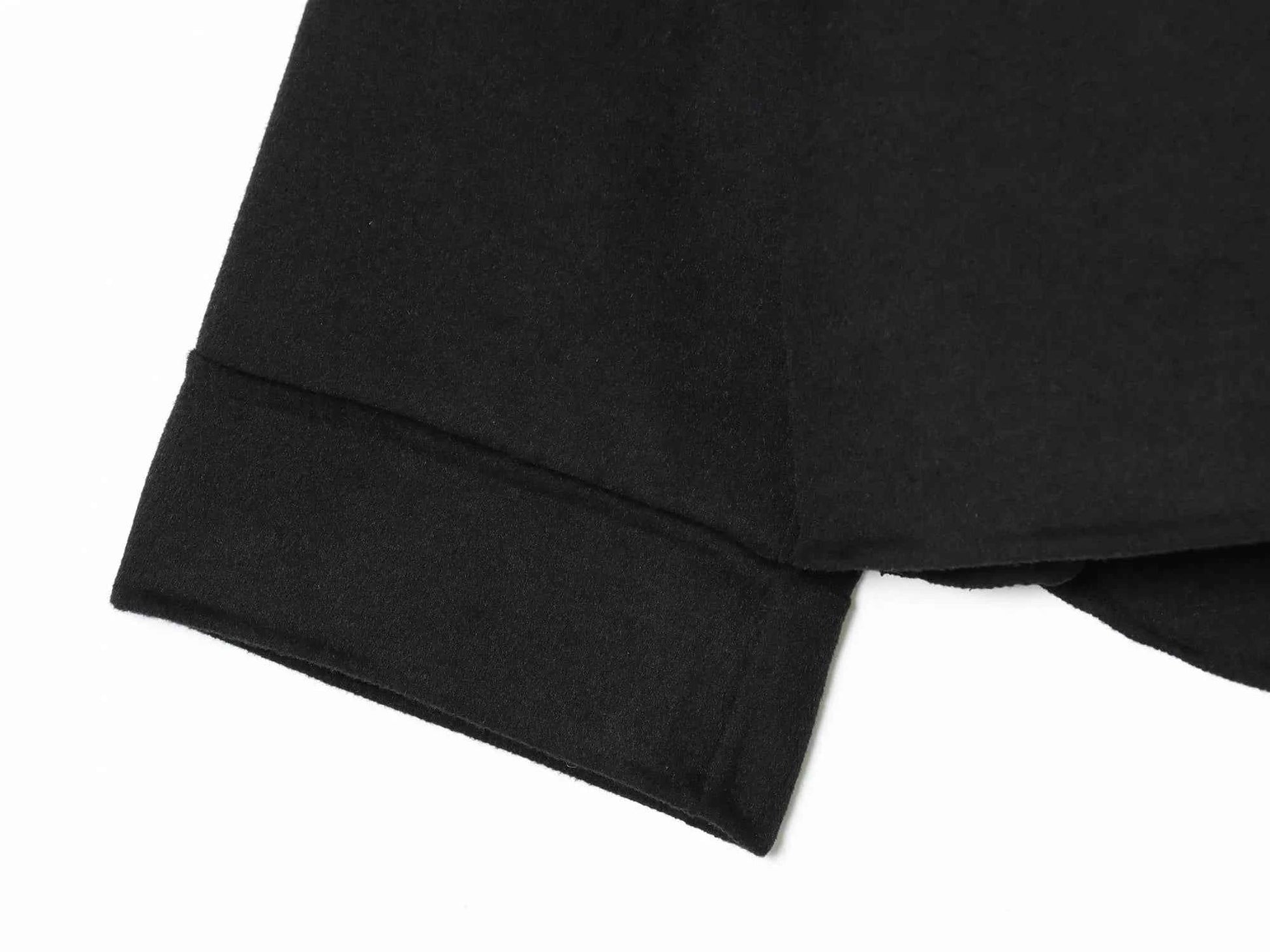 Women'S Black Casual Jacket Coat