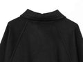 Women'S Black Casual Jacket Coat