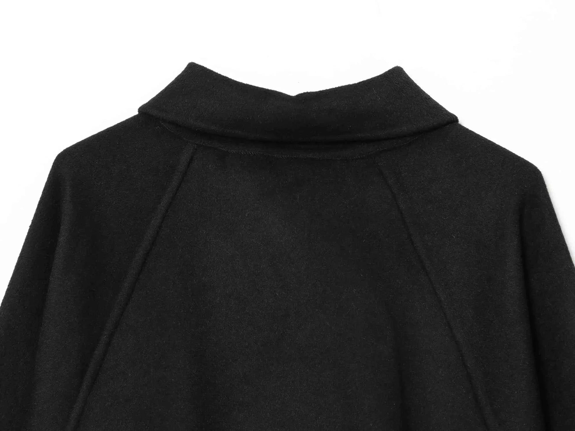 Women'S Black Casual Jacket Coat