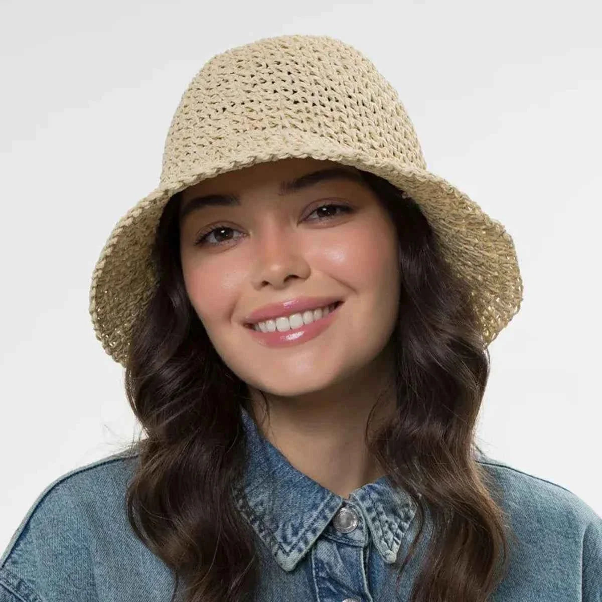 Women's Bohemian Straw Sun Hat