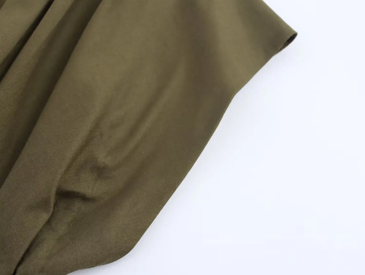 Women’s Casual Drop Shoulder Short Sleeve V-neck Midi Dress