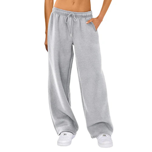 Women’s Casual Pants Joggers Sweatpants Solid Color Drawstring - XL / GRAY - Other