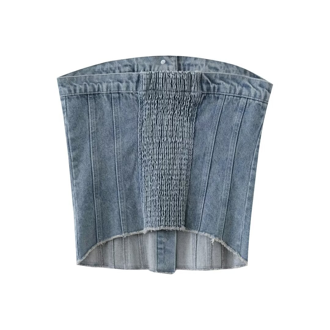 Women’s Denim Short Top - electronic accessories