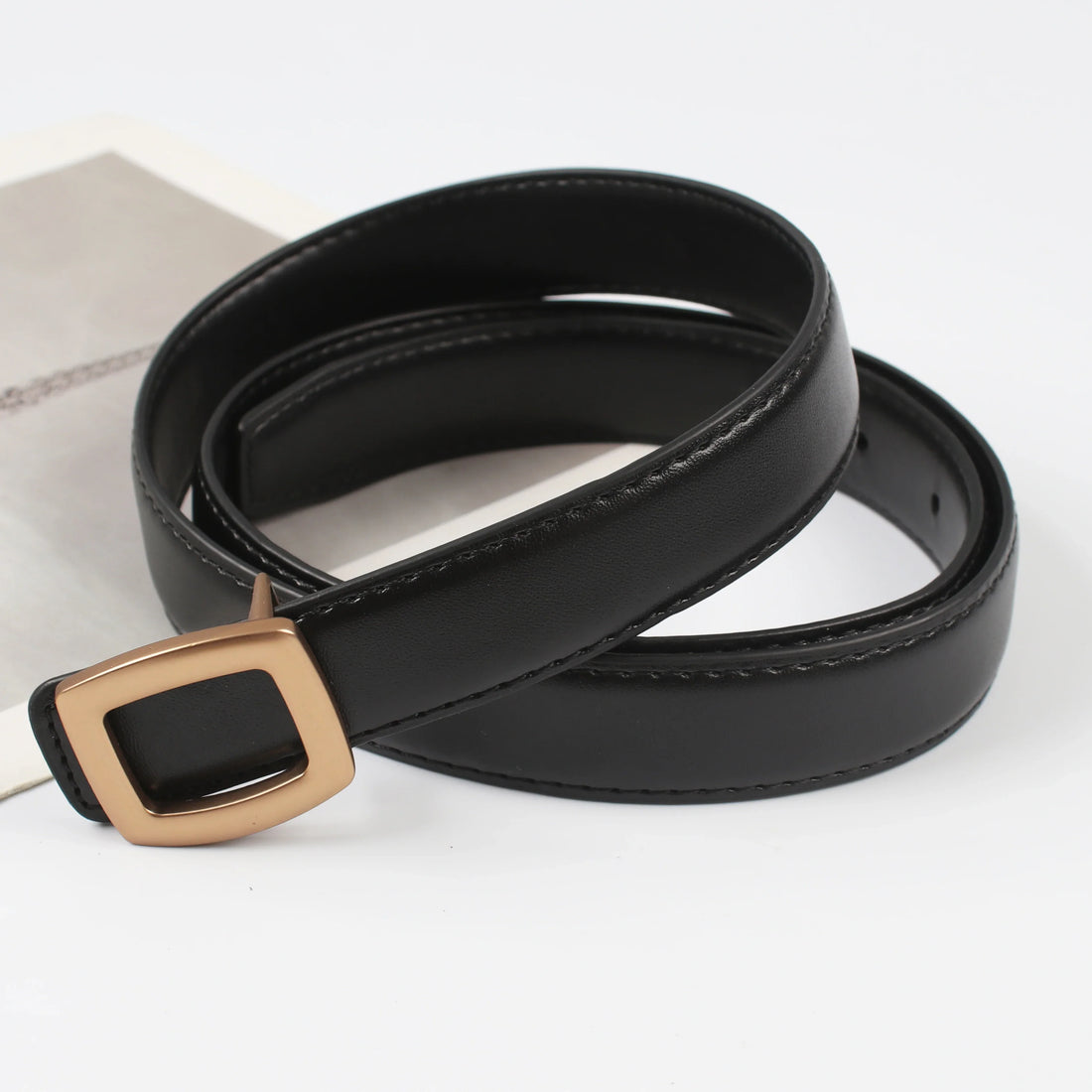 Women’s Elegant Belt - F-black / 110cm