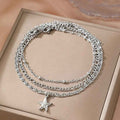 Women's Fashion Casual Starfish Golden Chain Anklet - Norellé