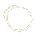 Women’s Fashion Round Beads Chain Double-layer Waist - Style11 - electronic accessories