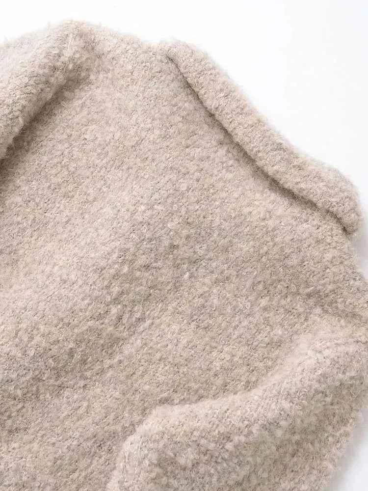 Women's Floral Button Knit Cardigan Sweater