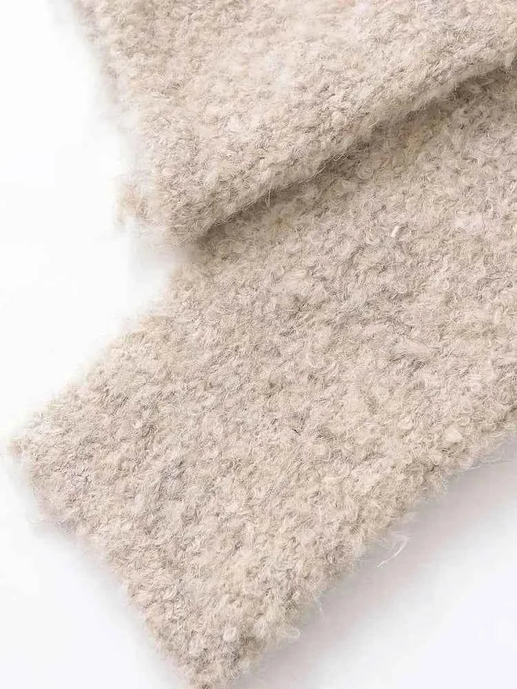 Women's Floral Button Knit Cardigan Sweater