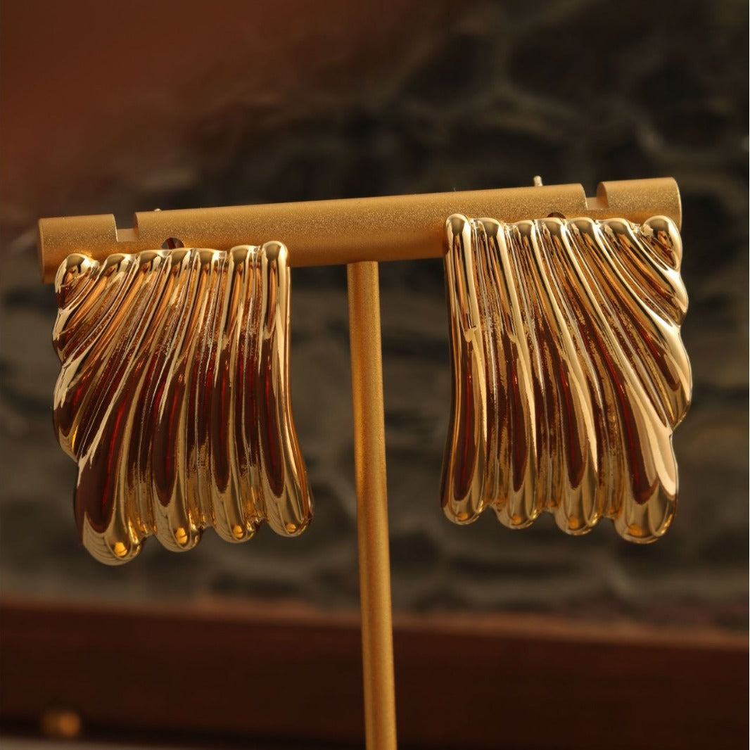 Women’s Geometric Pattern Earrings - electronic accessories