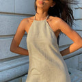 Women’s Halter Backless Dress Summer