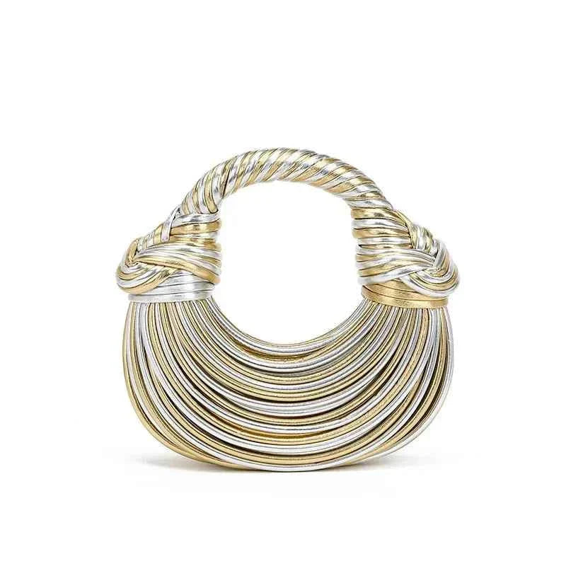 Women's Handbag Cross-border Style Hand-woven Label Bread Bag