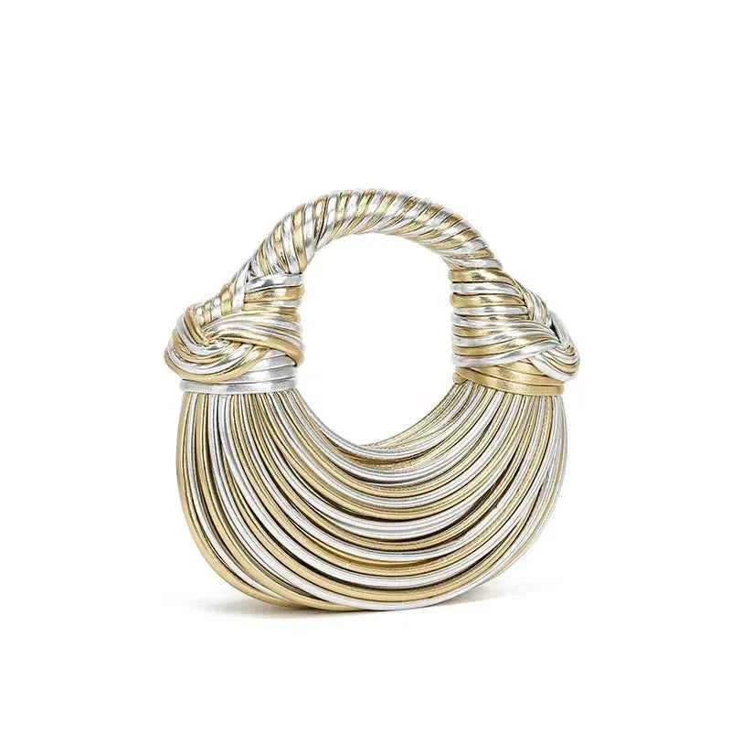 Women's Handbag Cross-border Style Hand-woven Label Bread Bag