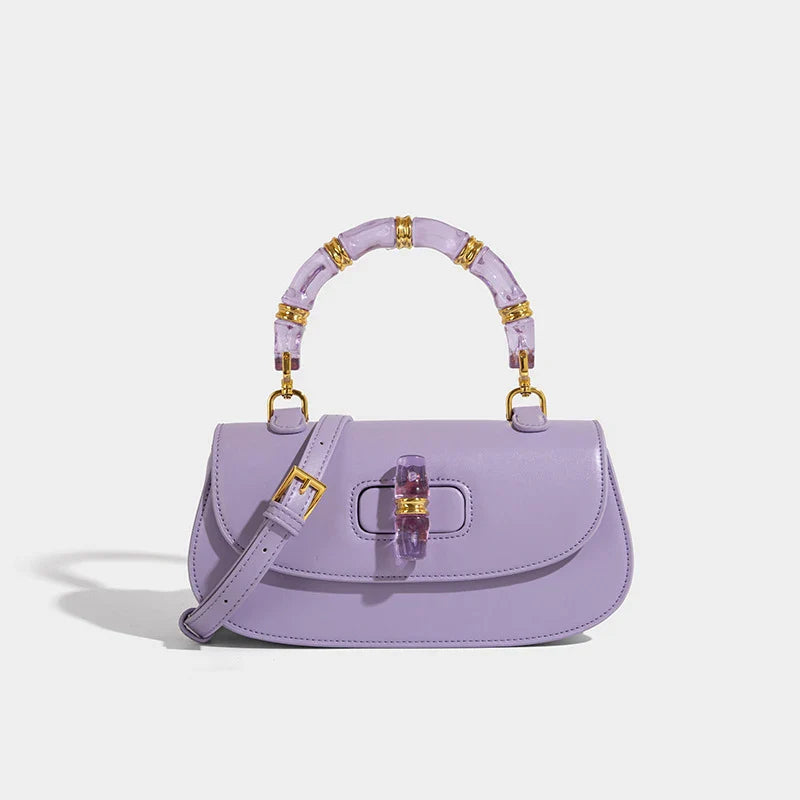 Women’s Handbags Bamboo Handle High-grade Leather