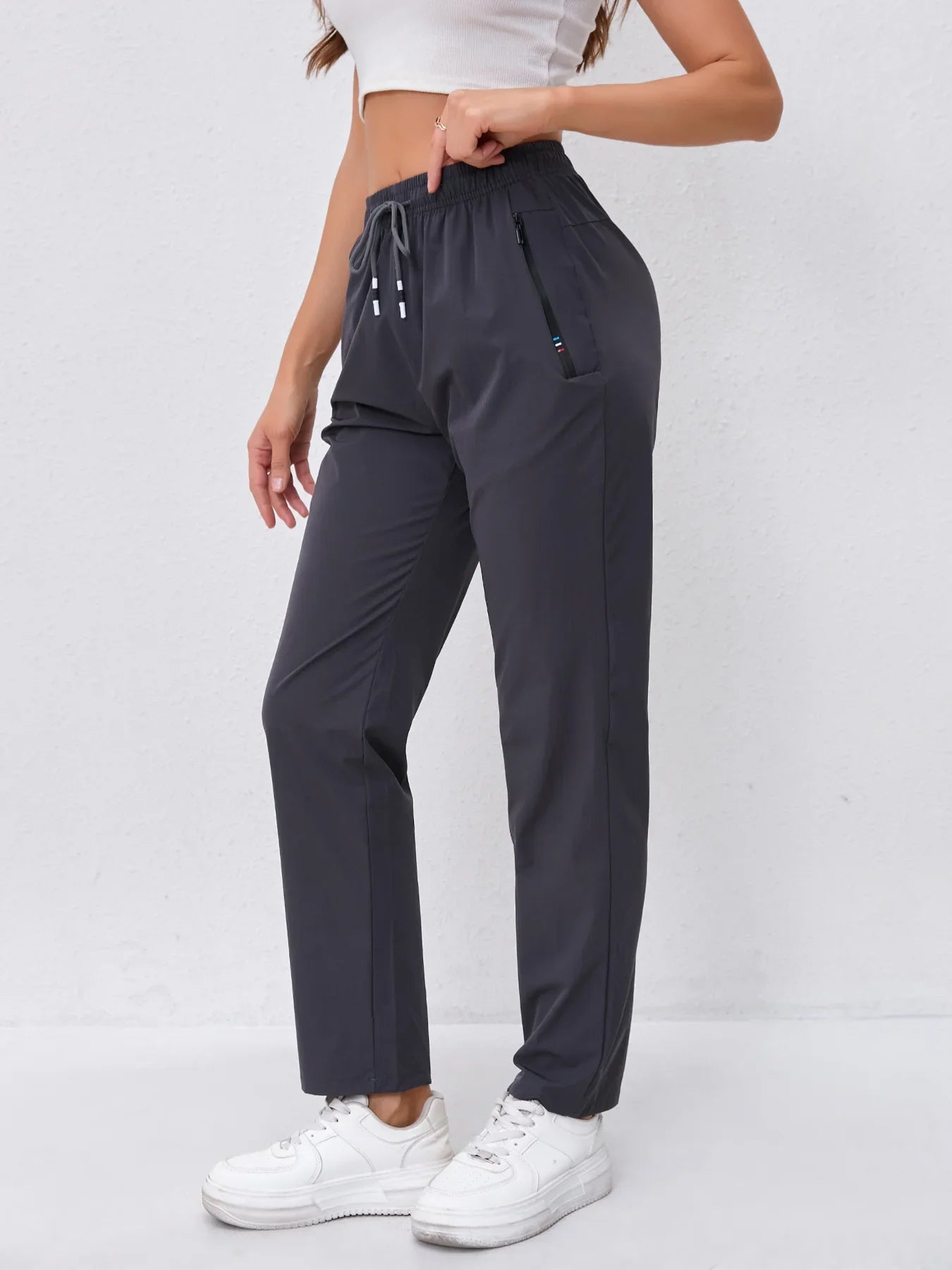 Women’s High-Waist Slimming Drawstring Joggers