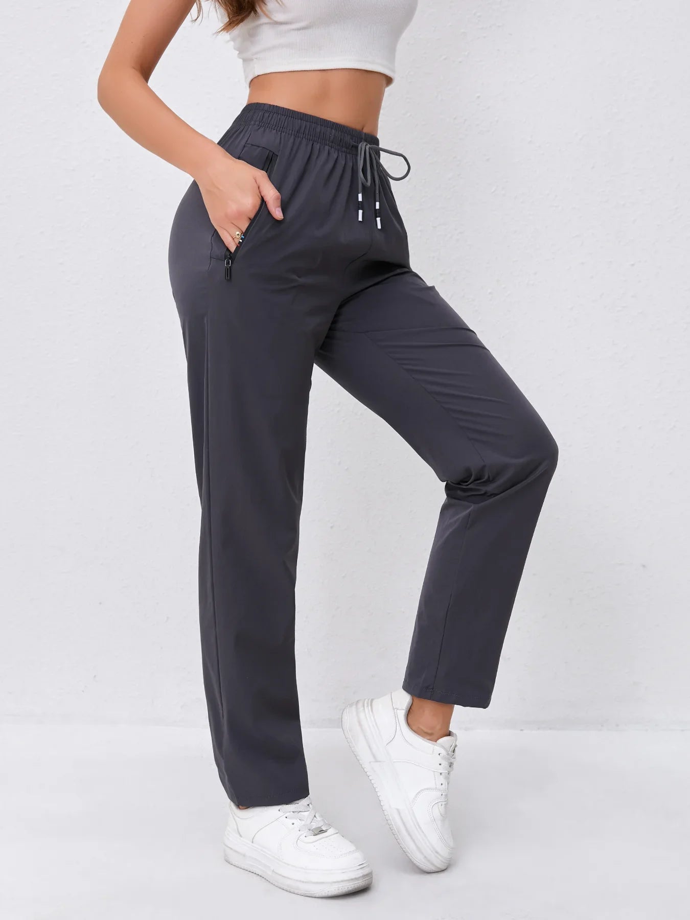 Women’s High-Waist Slimming Drawstring Joggers