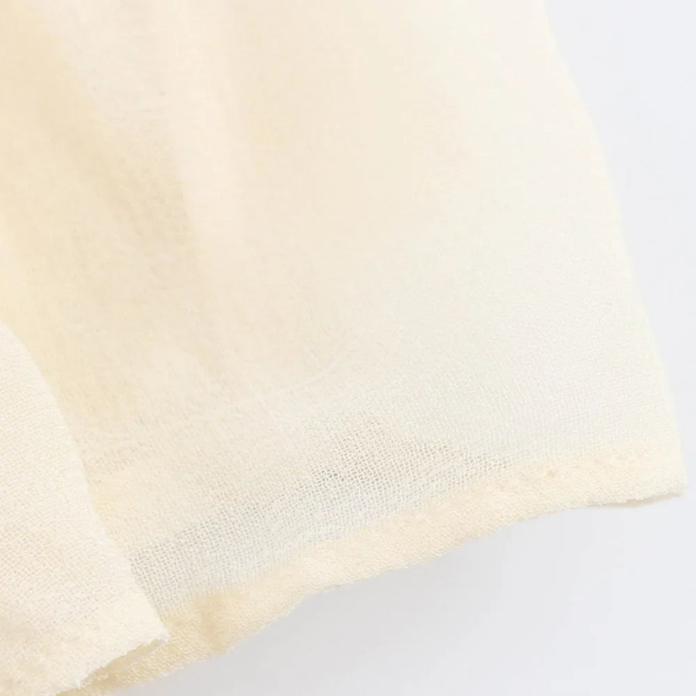 Women’s Hollow Strap Top Lace-up