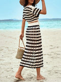 Women’s Knitted Beach Skirt Sets