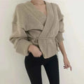 Women's Long Sleeve Oversized Knitwear