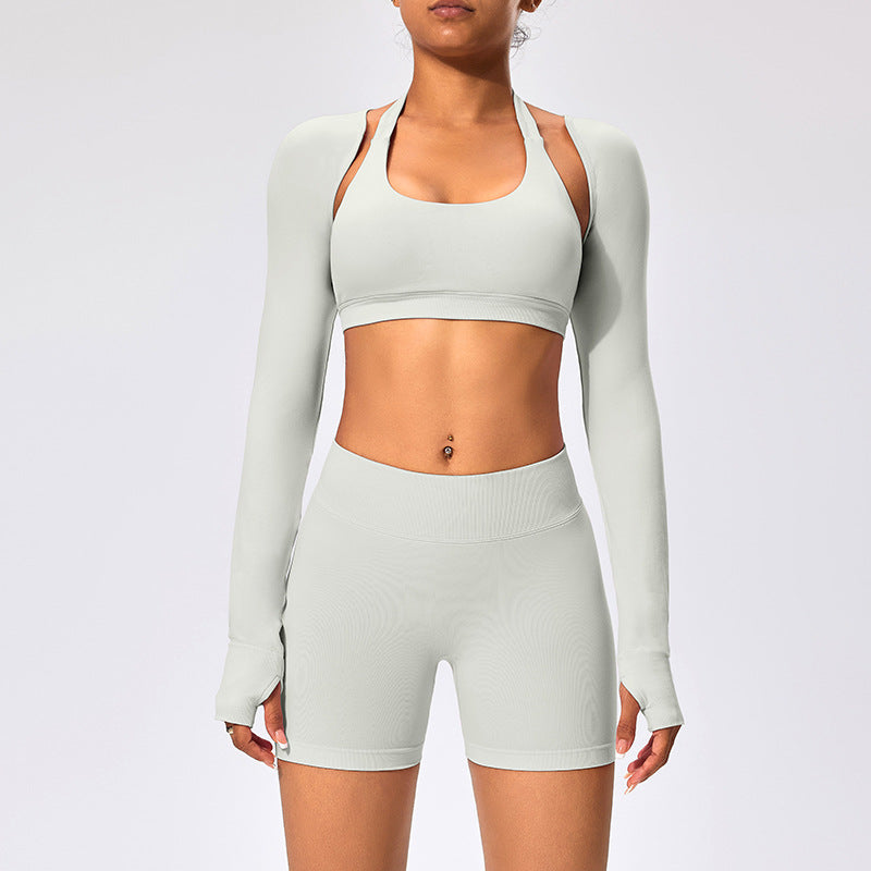 Women’s Long-sleeved Waistcoat - Feather Rice / L - Other