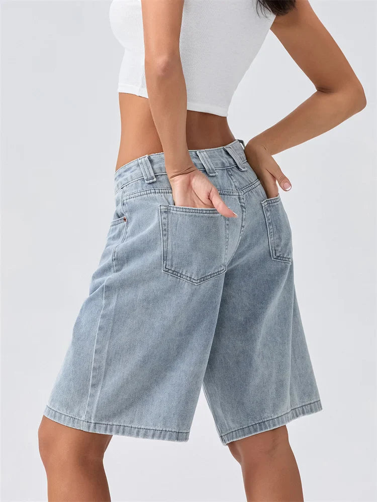 Women’s Loose Denim Shorts