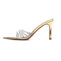Women's Mules Rhinestone High Heel