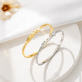 Women’s Non-fading Gold Plated Bracelet - electronic accessories