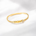 Women’s Non-fading Gold Plated Bracelet - electronic accessories
