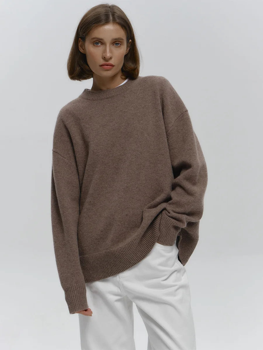 Women’s O-Neck Oversized Sweater