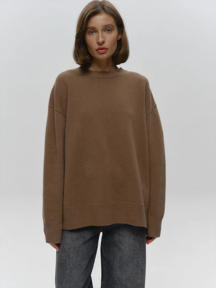 Women’s O-Neck Oversized Sweater