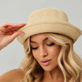 Women's Outdoor Sun Protection Straw Hat