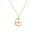 Women’s Planet Necklace Niche Design Temperament Saturn Clavicle Chain Versatile - Women / Gold - electronic accessories