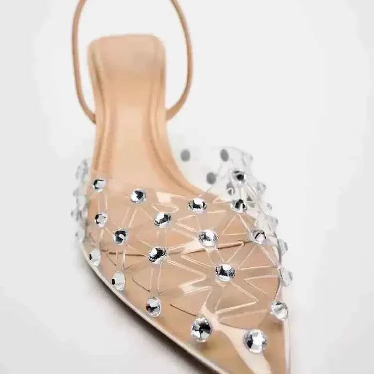 Women's Rhinestone High Heels