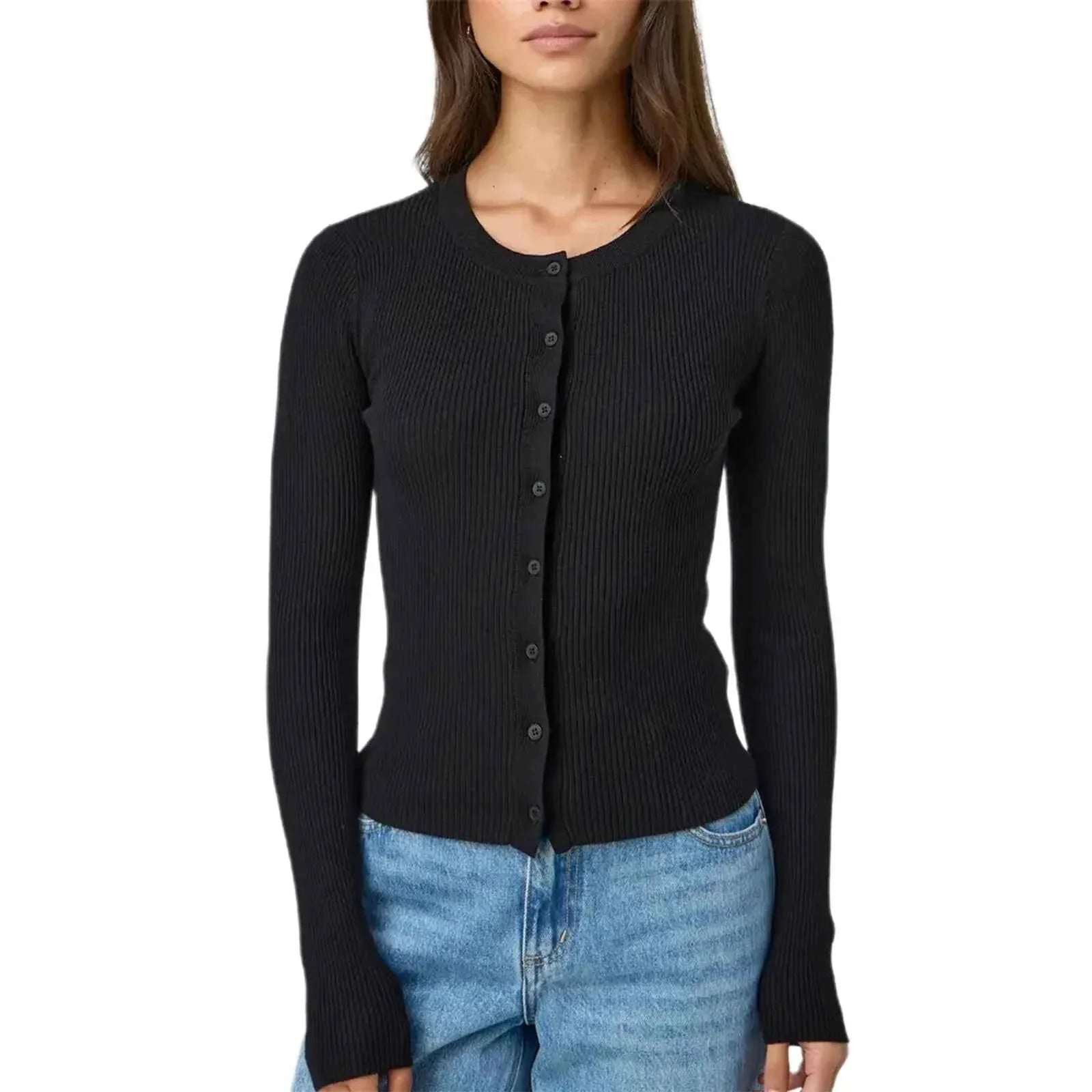 Women's Ribbed Cardigan