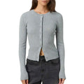Women's Ribbed Cardigan