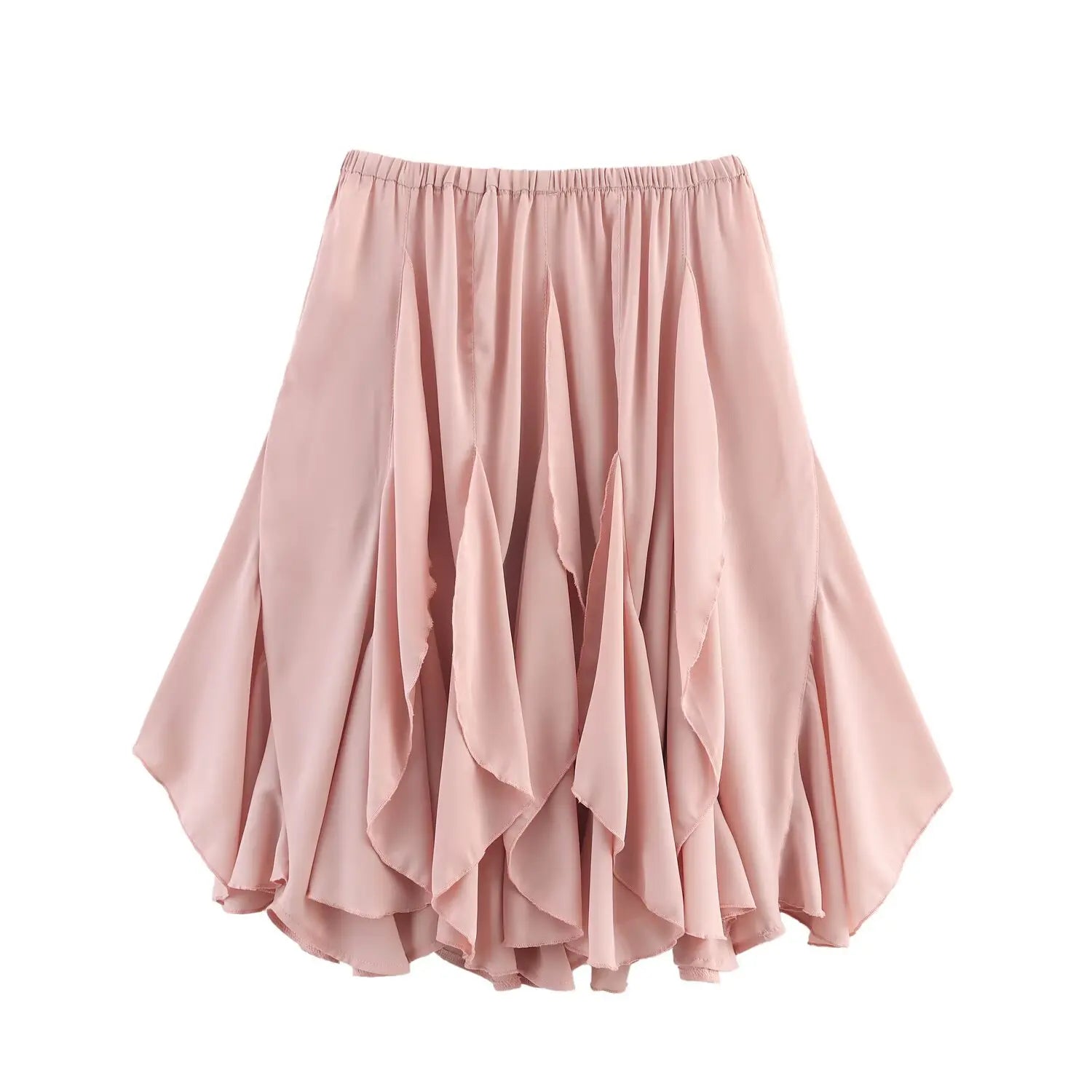 Women’s Ruffled Mini Skirt High Waist