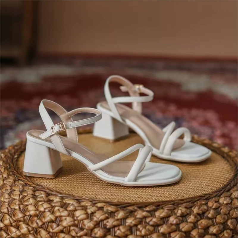 Women’s Shoes Open Toe Thick Heel Sandals