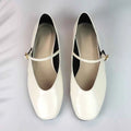 Women's Shoes Shallow Buckle Strap Soft Sole High Quality
