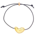 Women’s Simple Ball Love Knotted Bracelet Necklace - 02kc Golden N1095 - electronic accessories