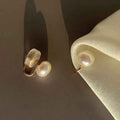 Women’s Simple Freshwater Pearl All-match Earrings - electronic accessories