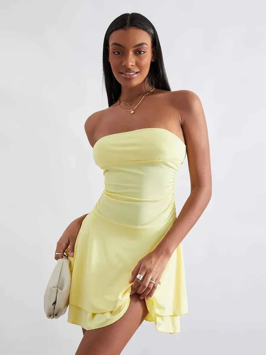 Women's Sleeveless Strapless Dress