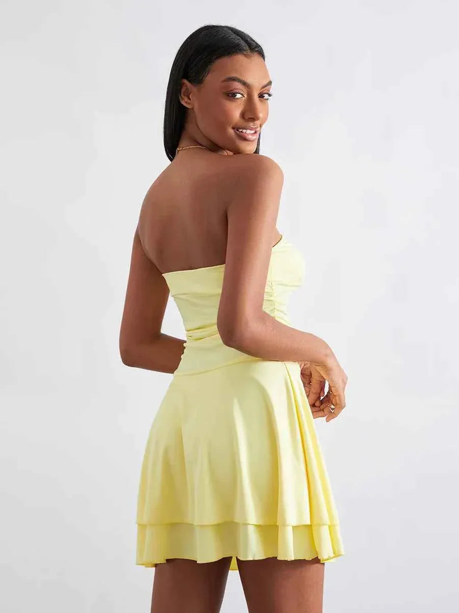 Women's Sleeveless Strapless Dress