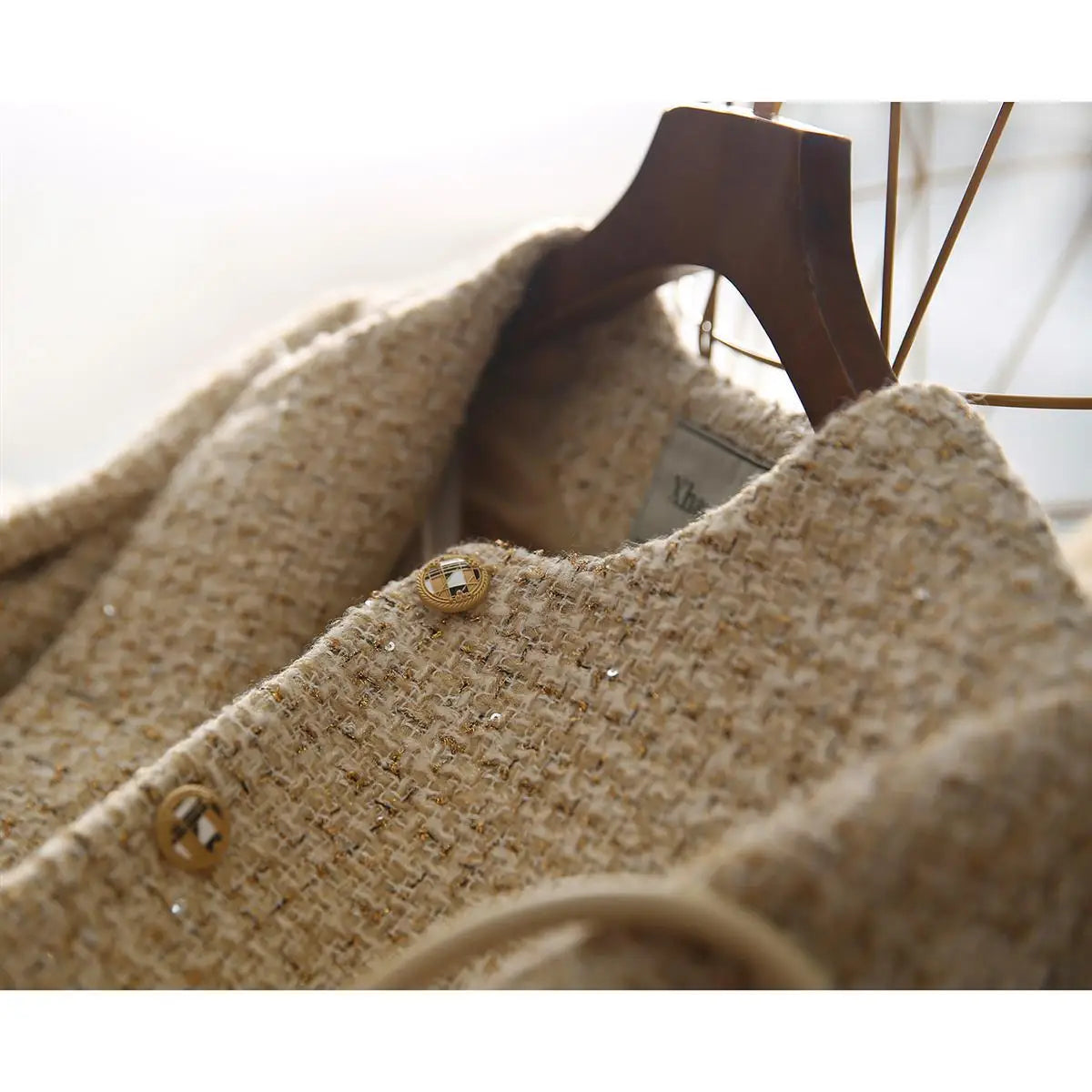 Women’s Slim Short Suit Single Breasted Round Neck Blazers