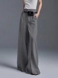 Women’s Solid Color Commute Suit Pants