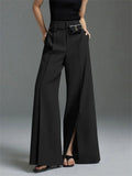 Women’s Solid Color Commute Suit Pants