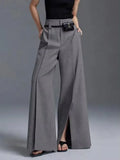 Women’s Solid Color Commute Suit Pants