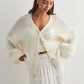 Women’s Solid Color Knit Cardigan