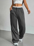 Women's Stripe Straight Pants