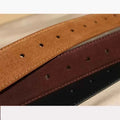 Women's Suede Cowhide Belts Genuine Leather